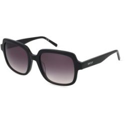 Marchon Germany GmbH DKNY DK540S Unisex-Sonnenbrille Vollrand Quadratisch Acetat-Gestell, Schwarz