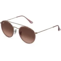 Ray-Ban Round Double Bridge Rb3647n 9069a5 51-22 | Sonnenbrillen