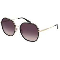 Marchon Germany GmbH Longchamp LO163S Unisex-Sonnenbrille Vollrand Rund Metall-Gestell, Schwarz