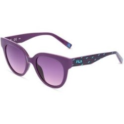 DE RIGO Vision D.A.CH. GmbH Fila FIASFI119 Damen-Sonnenbrille Vollrand Butterfly Kunststoff-Gestell, Lila
