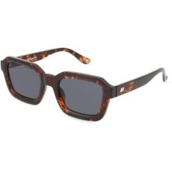Tree Distribution GmbH Le Specs IMPOSSIBLE Unisex-Sonnenbrille Vollrand Quadratisch Kunststoff-Gestell, Braun