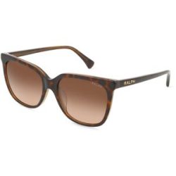 Luxottica Fashion Brillen Vertriebs GmbH Ralph 0RA5343U Damen-Sonnenbrille Vollrand Quadratisch Acetat-Gestell, Havanna