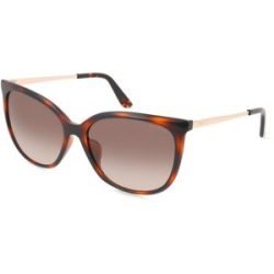Marcolin Deutschland GmbH Guess GU00150-H Unisex-Sonnenbrille Vollrand Quadratisch Kunststoff-Gestell, Havanna