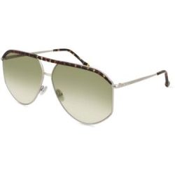 Safilo GmbH Isabel Marant IM 0139/S Damen-Sonnenbrille Vollrand Pilot Metall-Gestell, Silber