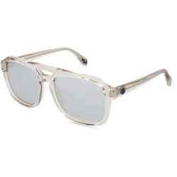Luxottica Fashion Brillen Vertriebs GmbH Moncler ME6024 VANTOS Unisex-Sonnenbrille Vollrand Quadratisch Acetat-Gestell, Gelb