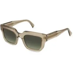 Wenzhou Lanson International Co., Ltd. Fielmann LN 082 SUN FA SKYLER Unisex-Sonnenbrille Vollrand Quadratisch Acetat-Gestell, Beige
