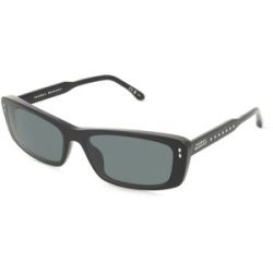 Safilo GmbH Isabel Marant IM 0243/G/S Damen-Sonnenbrille Vollrand Eckig Acetat-Gestell, Schwarz
