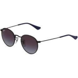 Luxottica Fashion Brillen Vertriebs GmbH Ray-Ban Junior RJ 9547S ROUND Kinder-Sonnenbrille Vollrand Rund Metall-Gestell, Schwarz