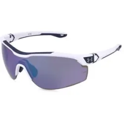 Safilo GmbH Under Armour UA YARD PRO 2 Herren-Sonnenbrille Halbrand Eckig Kunststoff-Gestell, Weiß