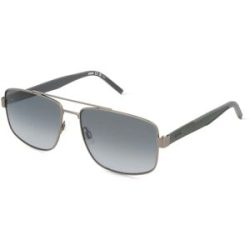 Safilo SpA Hugo HG 1338/S Herren-Sonnenbrille Vollrand Eckig Metall-Gestell, Grau