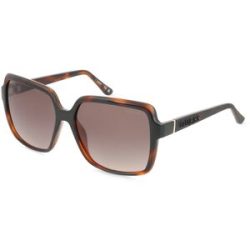 Marcolin Deutschland GmbH Guess GU00157 Unisex-Sonnenbrille Vollrand Quadratisch Kunststoff-Gestell, Havanna