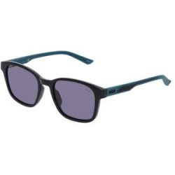 Kering Eyewear Spa Puma PU0385S Herren-Sonnenbrille Vollrand Quadratisch Kunststoff-Gestell, Schwarz