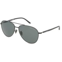Luxottica Fashion Brillen Vertriebs GmbH Giorgio Armani AR6162 Herren-Sonnenbrille Vollrand Pilot Metall-Gestell, Schwarz