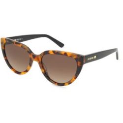 Safilo GmbH Love Moschino MOL095/S Damen-Sonnenbrille Vollrand Cat Eye Acetat-Gestell, Havanna