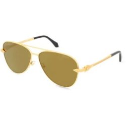 Luxottica Fashion Brillen Vertriebs GmbH Versace VE2283 Herren-Sonnenbrille Vollrand Pilot Metall-Gestell, Gold
