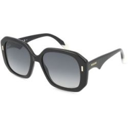 Safilo GmbH Missoni MIS 0232/S Damen-Sonnenbrille Vollrand Quadratisch Acetat-Gestell, Schwarz