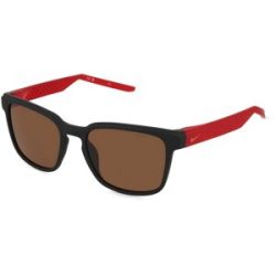 Marchon Germany GmbH Nike LIVEFREE ICONIC EV24012 Unisex-Sonnenbrille Vollrand Quadratisch Acetat Spritzguss-Gestell, Schwarz