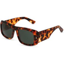 Kering Eyewear Spa Gucci GG1080S Herren-Sonnenbrille Vollrand Quadratisch Kunststoff-Gestell, Havanna
