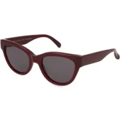 Wenzhou Lanson International Co., Ltd. Fielmann LN 059 SUN FA VIOLA Damen-Sonnenbrille Vollrand Butterfly Acetat Extrudiert-Gestell, Rot