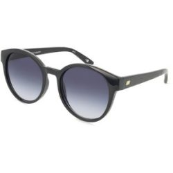 Tree Distribution GmbH Le Specs LSP2552177 Damen-Sonnenbrille Vollrand Rund Kunststoff-Gestell, Schwarz