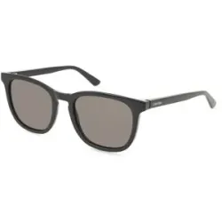Marchon Germany GmbH Calvin Klein CK25536S Herren-Sonnenbrille Vollrand Rund Kunststoff-Gestell, Schwarz