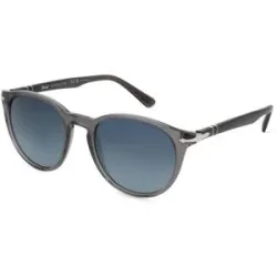 Luxottica Fashion Brillen Vertriebs GmbH Persol 0PO3152S Herren-Sonnenbrille Vollrand Panto Acetat-Gestell, Grau