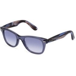 Luxottica Fashion Brillen Vertriebs GmbH Ray-Ban Junior RJ9066S Kinder-Sonnenbrille Vollrand Quadratisch Kunststoff-Gestell, Blau