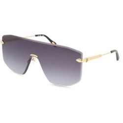 DE RIGO Vision D.A.CH. GmbH Just Cavalli SJC111 Unisex-Sonnenbrille Vollrand Monoscheibe Metall-Gestell, Gold
