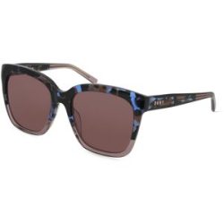 Marchon Germany GmbH DKNY DK534S Unisex-Sonnenbrille Vollrand Monoscheibe Kunststoff-Gestell, Blau