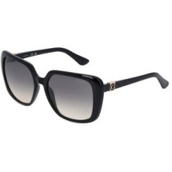 Marcolin Deutschland GmbH Guess GU7863 Unisex-Sonnenbrille Vollrand Quadratisch Kunststoff-Gestell, Schwarz