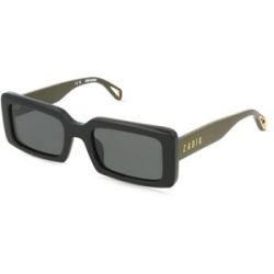 DE RIGO Vision D.A.CH. GmbH Zadig & Voltaire SZV462 Unisex-Sonnenbrille Vollrand Quadratisch Kunststoff-Gestell, Schwarz