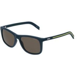 Safilo GmbH Levi's LV 5025/S Herren-Sonnenbrille Vollrand Quadratisch Acetat Spritzguss-Gestell, Blau