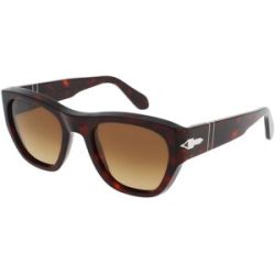 Luxottica Fashion Brillen Vertriebs GmbH Persol PO0054S Unisex-Sonnenbrille Vollrand Quadratisch Acetat-Gestell, Havanna