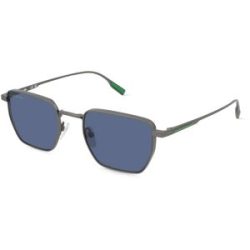 Marchon Germany GmbH Lacoste L260S Unisex-Sonnenbrille Vollrand Quadratisch Metall-Gestell, Grau