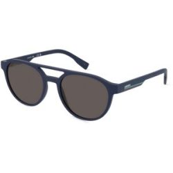 Marchon Germany GmbH Lacoste L6008S Unisex-Sonnenbrille Vollrand Pilot Kunststoff-Gestell, Blau