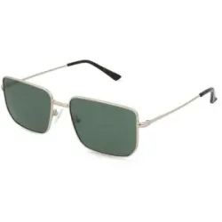 Wenzhou Bada Optical Co. , LTD Fielmann BD 582 SUN FA FRANZ Herren-Sonnenbrille Vollrand Quadratisch Edelstahl-Gestell, Gold