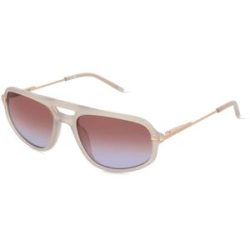 Marchon Germany GmbH DKNY DK712S Unisex-Sonnenbrille Vollrand Pilot Acetat-Gestell, Grau