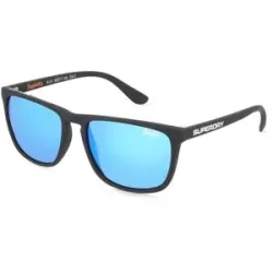 Eschenbach Optik GmbH Superdry SHOCKWAVE Unisex-Sonnenbrille Vollrand Quadratisch Kunststoff-Gestell, Schwarz