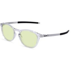 Luxottica Fashion Brillen Vertriebs GmbH Oakley OO9439 PITCHMAN R Herren-Sonnenbrille Vollrand Rund Kunststoff-Gestell, Transparent