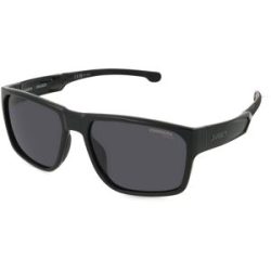 Safilo GmbH Carrera CARDUC 029/S Herren-Sonnenbrille Vollrand Quadratisch Kunststoff-Gestell, Schwarz