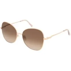 Wenzhou Bada Optical Co. , LTD Fielmann BD 607 SUN FA KYLIE Damen-Sonnenbrille Vollrand Butterfly Edelstahl-Gestell, Pink