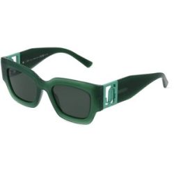 Safilo GmbH Jimmy Choo NENA/S Damen-Sonnenbrille Vollrand Butterfly Acetat-Gestell, Grün