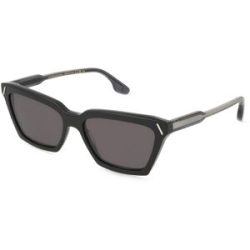 Safilo GmbH Victoria Beckham VB661S Damen-Sonnenbrille Vollrand Quadratisch Acetat-Gestell, Schwarz