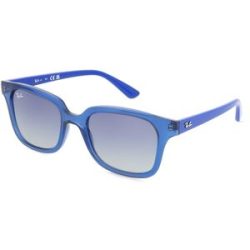 Luxottica Fashion Brillen Vertriebs GmbH Ray-Ban Junior RJ 9071S Kinder-Sonnenbrille Vollrand Quadratisch Kunststoff-Gestell, Blau