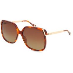Kering Eyewear Spa Chloé CH0286S Damen-Sonnenbrille Vollrand Quadratisch Acetat-Gestell, Havanna