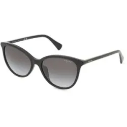 Luxottica Fashion Brillen Vertriebs GmbH Ralph 0RA5339U Damen-Sonnenbrille Vollrand Panto Acetat-Gestell, Schwarz