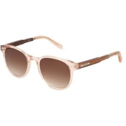 Masterdis Woodfellas 10776 POTTENSTEIN Unisex-Sonnenbrille Vollrand Panto Kunststoff-Gestell, Transparent