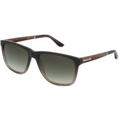 Masterdis Woodfellas 11712 OBERHAUS Unisex-Sonnenbrille Vollrand Quadratisch Kunststoff-Gestell, Braun