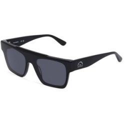Marchon Germany GmbH Karl Lagerfeld KL6090S Unisex-Sonnenbrille Vollrand Quadratisch Kunststoff-Gestell, Schwarz