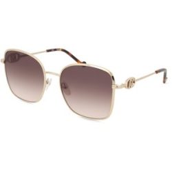 Marchon Germany GmbH Liu Jo LJ155S Unisex-Sonnenbrille Vollrand Butterfly Metall-Gestell, Gold